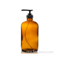 Amber Hand Wash Glass Cecair Dispenser